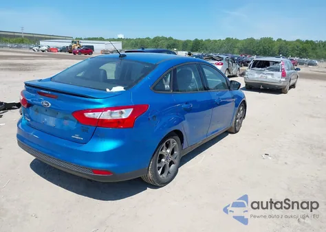 2014 Ford Focus Se from USA, damaged, VIN 1FADP3F20EL240877